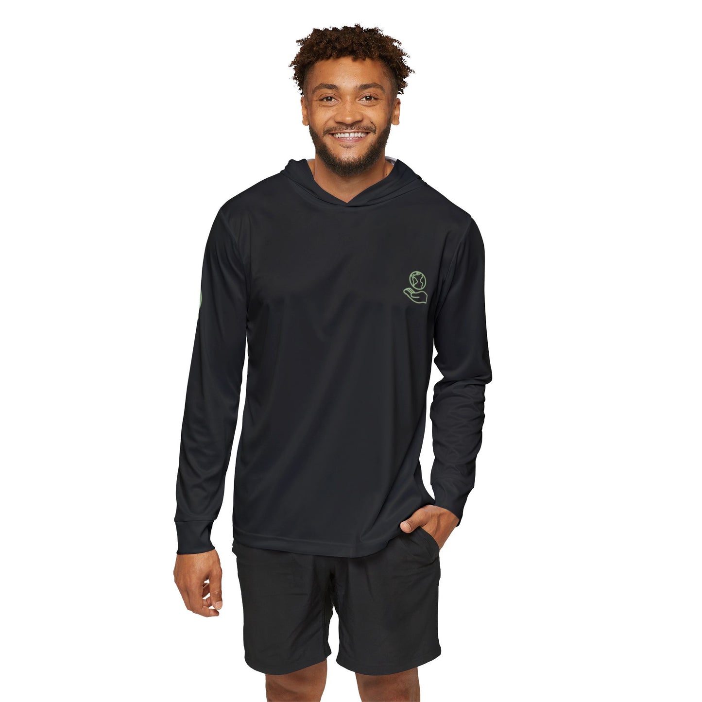 Into All the World Sports Hoodie BLACK