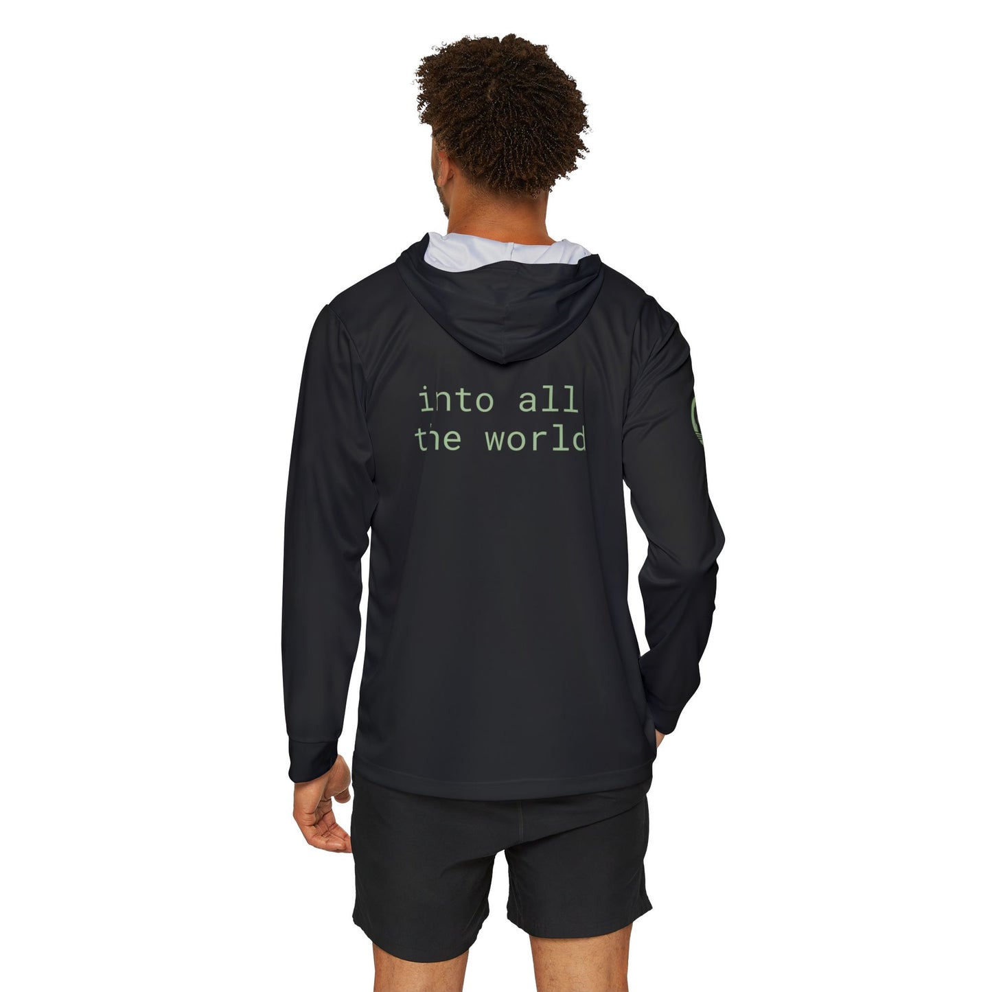 Into All the World Sports Hoodie BLACK