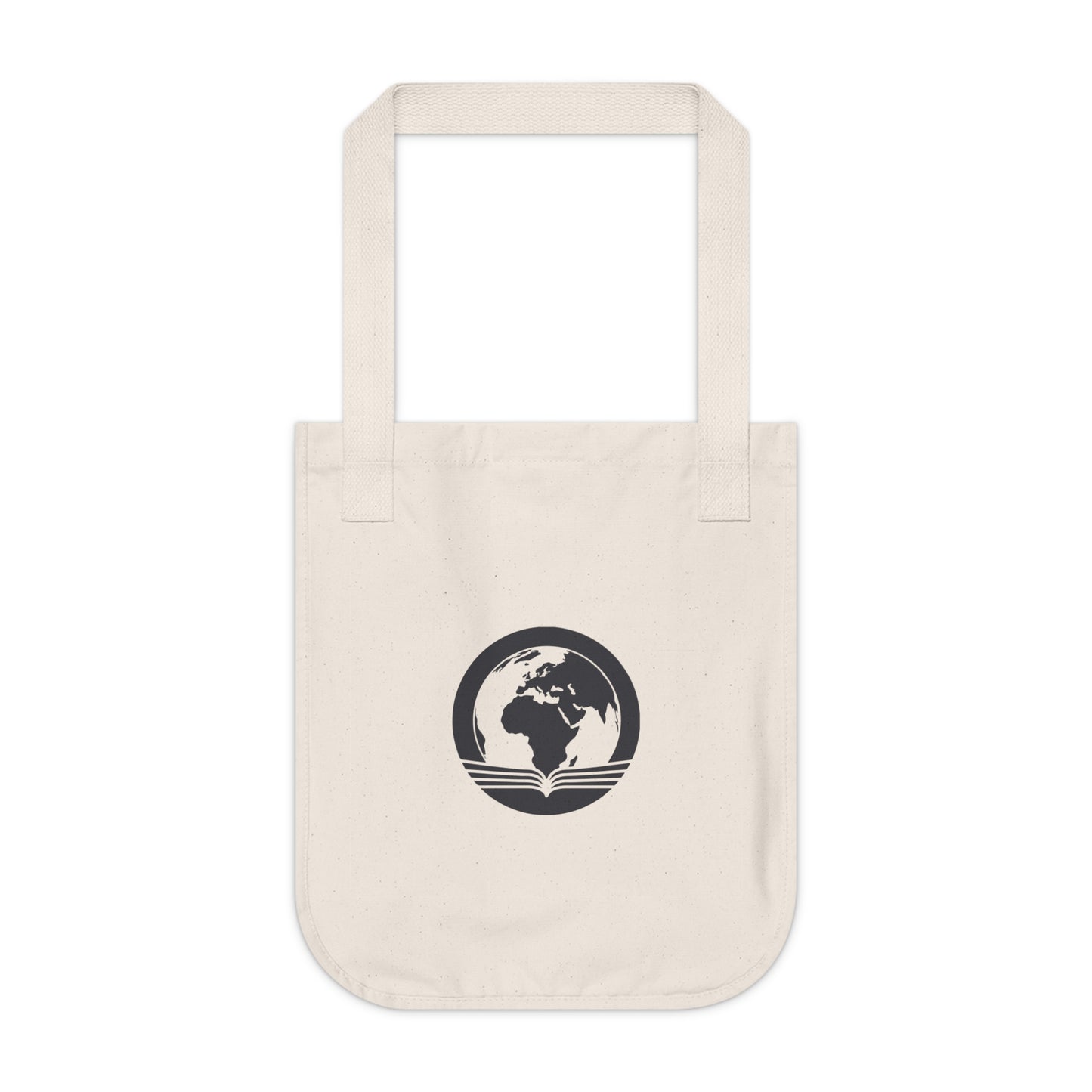 Logo Organic Canvas Tote Bag