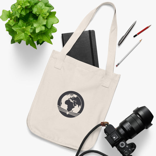 Logo Organic Canvas Tote Bag